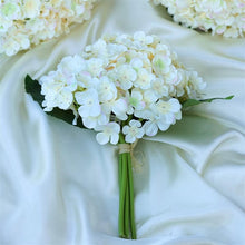 Load image into Gallery viewer, Hydrangea Bouquet Artificial Silk Flowers - Blush