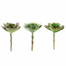 Load image into Gallery viewer, Set of 3 | 6" Echeveria Stem Decorative Artificial Plants