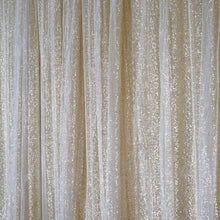 Load image into Gallery viewer, 20ft x 10ft Grand Duchess Sequin Backdrop - Champagne