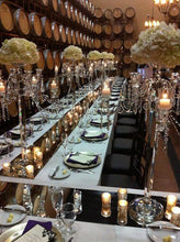 Load image into Gallery viewer, Stunning Candelabra Candlestick Crystal Candle Holder Wedding Centerpiece - 35" Tall
