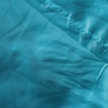 Load image into Gallery viewer, 10FT Fire Retardant Turquoise Sheer Curtain Panel Backdrops Window Treatment With Rod Pockets - Premium Collection