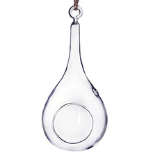 Load image into Gallery viewer, Freefalling Teardrop Glass Terrarium 6/pk