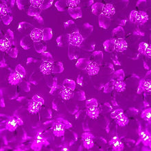 Load image into Gallery viewer, 300 LED Florescent Xmas Party Decorative Flower Ball Lamp Light - Fushia