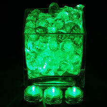Load image into Gallery viewer, Submersible LED Waterproof Light RGB for Vase Wedding Party Fish Tank - Green-12pcs