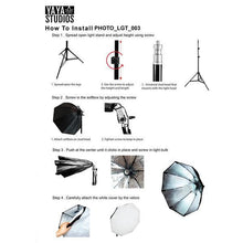 Load image into Gallery viewer, 400W Professional Photography Photo Video Portrait Studio Softbox Lighting Kit