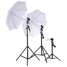 Load image into Gallery viewer, Photography Photo Portrait Studio 600W Day Light White Umbrella Continuous Lighting Kit