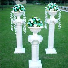 Load image into Gallery viewer, 36" Tall Empire Roman Decorative Wedding Columns - 4 PCS - Height Adjustable