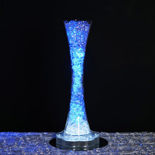 Load image into Gallery viewer, 16" Tall Clear Hourglass Shaped Floral Centerpiece Vase Wedding Party Decoration - 12 PCS