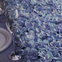 Load image into Gallery viewer, Hydrangea Artificial Flower Wall Mat Panel - Blue - 4 panels

