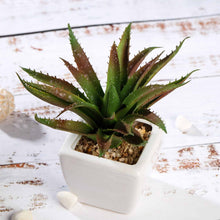 Load image into Gallery viewer, Set of 3 | 5" Assorted Spotted Aloe Vera Artificial Plants with Pots
