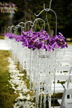 Load image into Gallery viewer, 24" Acrylic Crystal Pendant Diamond Multipurpose Chandelier Wedding Party Centerpiece
