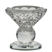 Load image into Gallery viewer, 2.5" Gemcut Egyption Handcrafted Glass Crystal Prism Votive Candlestick Holder Table Top Wedding Centerpiece - 1 PCS
