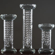 Load image into Gallery viewer, 18" Gemcut Egyptian Handcrafted Glass Crystal Pillar Vase Chandelier Table Top Wedding Centerpiece - 1 PCS
