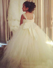 Load image into Gallery viewer, Empyrean Tulle  Floor-Length Dress - White
