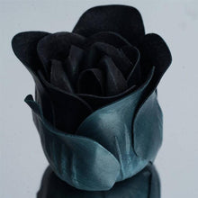 Load image into Gallery viewer, Scented Rose Soap Gift Box - Black
