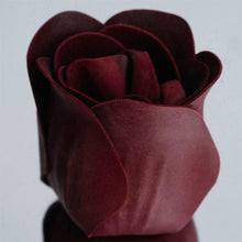 Load image into Gallery viewer, Scented Rose Soap Gift Box - Burgundy
