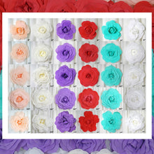 Load image into Gallery viewer, 24" Large Foam Rose Backdrop Wall Decor - Blush - 2 pcs
