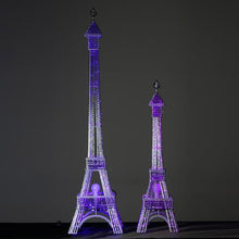 Load image into Gallery viewer, 57" Color Changing LED Metal Eiffel Tower Wedding Event Party Columns - 1PCS
