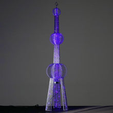 Load image into Gallery viewer, 59" 150 LED Oriental Pearl Tower Wedding Aisle Prop Event Party Columns - 1PCS
